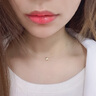 CIRCLE珠宝绽放之心系列18K金钻石项链真钻钻石吊坠生日礼物女 10分圆钻 实拍图