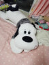 涵奕熊可爱毛绒玩具趴趴狗公仔陪你睡觉抱枕长条枕可爱玩偶床上布娃娃送女友生日礼物 黑白条纹  表白利器 1.5米【小兔子公仔】 实拍图
