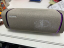 索尼（SONY）SRS-XB33 防水重低音 无线扬声器/蓝牙音响 三维音效 约24小时续航 IP67防水防尘 灰褐色 实拍图