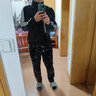 FNMM 运动套装春秋季休闲情侣卫衣 运动服 健身跑步服训练服饰 加绒黑色（一套） XL/男款(170-175CM) 实拍图
