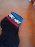 耐克(NIKE)袜子男女同款 吸汗透气运动袜 短袜三双装DX5080-010黑S 实拍图