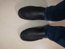 木林森男鞋软底休闲皮鞋男士商务春夏季透气中年牛皮正装鞋百搭 黑色 40 皮鞋码 实拍图