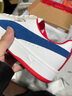 彪马（PUMA）经典复古透气小白鞋男女撞色休闲板鞋运动鞋COURT 371931 白-水泥灰-亮蓝-05 40.5 实拍图