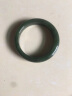 净心石 和田玉手镯微黑碧玉镯子油润菠菜绿 内径约61mm-62mm 实拍图