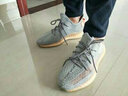 clotvisvim男鞋夏莆田跑步鞋350满天星休闲女鞋学生透气软底情侣贾基椰子鞋 全白【真爆高配版】 40 实拍图