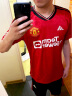 adidas曼联主场球迷版足球运动短袖球衣男装夏季阿迪达斯官方 红色 2XL 晒单实拍图