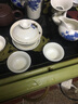 豹霖 茶具套装陶瓷玻璃耐热红茶茶具茶杯套装 整套功夫茶具花茶壶冲茶泡茶器青花瓷 富贵牡丹（7件套） 自用安全包装 实拍图