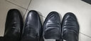 金利来（Goldlion）男鞋一脚蹬豆豆鞋舒适乐福鞋商务休闲皮鞋57101035001A-黑色-44码 实拍图