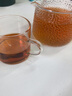 陶瓷故事耐热玻璃功夫茶杯透明带手柄手工玻璃杯花茶杯子浓缩咖啡杯小杯子 直身小杯2只装 120ml 带把手 实拍图