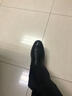 金利来男鞋商务拉链正装棉皮鞋新款冬季棉鞋男加绒加厚保暖牛皮透气防滑 黑色 41 实拍图