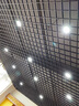 陇之佃格栅灯开孔15x15网格5寸吊顶嵌入式正方形筒灯射灯黑色隔珊灯led 15x15黑壳铁艺经济款18W 实拍图