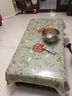 素莎桌布布艺棉麻小清新田园小碎花长方形餐桌布正方形八仙桌茶几台布 绿色小碎花 120*180cm 实拍图