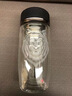 雷德夫（LEIDFOR）G21【动物系列】玻璃杯男士商务泡茶杯车载杯子曜石黑东北虎370ml 实拍图