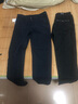 摩誉休闲裤男夏季薄款中国风冰丝速干弹力松紧腰长裤韩版直筒潮男裤子 蓝色+蓝色 2条装 30（2尺3适合115-125斤） 实拍图