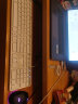 B.FRIENDit 超薄静音键盘 巧克力键盘 有线USB剪刀脚薄膜键盘 台式电脑笔记本外接家用多媒体游戏办公键盘 银白色键盘+GM3鼠标 【配立体键盘膜】 实拍图