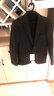 西服男休闲修身韩版男士小西装外套上衣春秋季潮流商务正装婚礼伴郎服三件套男士牧森 313黑色【单件上衣】 L【115-125斤】 实拍图