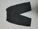安踏七分裤男士运动裤夏季冰丝速干宽松薄短款裤子跑步健身篮球休闲裤 -2基础黑【冰丝速干】 4XL (195) 实拍图
