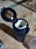 膳魔师（THERMOS）保温杯保冷杯磨砂蓝色 500ml 不锈钢车载水杯学生杯JNL-502-MANV 实拍图