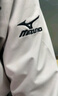 美津浓（MIZUNO）户外春秋锋衣男女防风防水风衣情侣外套 米白 2XL 实拍图