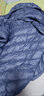 雅鹿轻薄羽绒服女2025年秋冬季新款新国标休闲连帽保暖轻便韩版外套潮 雾霾蓝YD501V00820 2XL 实拍图