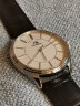 上海手表表带头层牛皮表带适用于上海机械表男皮表带手表配件男士表带 20mm-黑色-银色针扣 实拍图