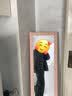 顶峰保罗（Dingfengbaoluo）水洗复古牛仔裤男士秋季宽松直筒休闲长裤子男DF528烟黑XL 实拍图
