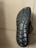 德国骆驼动感防水凉鞋男人字拖两穿新款夏季两用潮拖韩版个性百搭男士夹脚拖鞋软底软面耐磨防滑防臭 633棕色（运动鞋码数） 42 实拍图