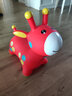 哈哈球儿童玩具音乐跳跳马跳跃充气小皮马3-6岁幼儿园训练摇马节日礼物 小鹿叮当大号红色H1432 实拍图