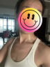 暴走的萝莉跑步瑜伽健身服美背防震文胸 LLWX02948 梨花白 S 实拍图