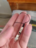 持为手机指环扣纯银挂件情侣挂绳男女款S925银挂饰个性创意苹果华为吊坠手指扣挂环精致挂坠链挂饰 【S925银MIss u】加大内径2.0cm闭口 实拍图
