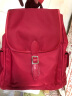 ELLE法国女士双肩包旅游出行女包包 时尚旅行女背包 红色 L码 晒单实拍图