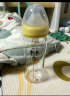 贝亲（Pigeon）婴儿奶瓶彩绘迪士尼自然实感宽口径玻璃新生儿宝宝奶瓶第三代 3代米妮印象 330ml PPSU-LL号奶嘴 实拍图