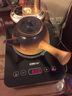 唯古复古日式陶瓷烧水壶提梁煮茶壶电陶炉电热白茶黑茶普洱养生壶单个 玉珠壶 1000ml 实拍图