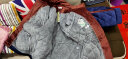 从心 夹棉睡衣男冬季三层加厚保暖珊瑚绒睡衣男法兰绒家居服套装 L 82389 L（高168-173重100-140斤） 实拍图