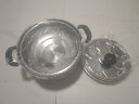 26cm-40cm不锈钢双层蒸锅加厚汤锅加大号蒸锅家用蒸笼蒸馒头蒸鱼厨房锅具电磁炉通用 26cm双层特厚蒸锅 实拍图