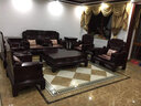 祥蕴阁红木家具印尼黑酸枝学名阔叶黄檀财源滚滚实木沙发客厅组合 实拍图