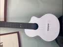 唐农（DONNER）尤克里里C1复合碳纤维儿童小吉他初学者男女乌克丽丽ukulele乐器 奶油白【碳纤维】 C102 23寸 实拍图