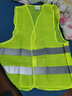 饰说 反光背心反光衣荧光条高亮马甲施工执勤骑行服 绿色均码 实拍图