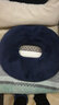 PPW坐垫办公室椅子美臀屁股久坐护腰座垫孕妇圆形垫痔疮尾椎骨折可用 男款竹炭舒爽版：藏青色： 实拍图
