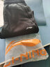 李宁（LI-NING）运动裤男夹棉裤秋冬季防风宽松直筒户外运动系带加绒长裤训练裤子 墨水蓝（夹棉） L/175 实拍图