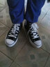 回力男鞋帆布鞋男春夏季布鞋校园情侣男女高帮休闲鞋经典学生板鞋子男 黑间白【基础百搭款】 38 实拍图