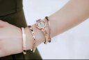 安妮克莱因AnneKlein 欧美时尚套装腕表 AK石英女士手表【 送女友生日礼物】 淡粉色表盘A（四件套） 实拍图