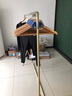 滚牛加厚挂衣架落地卧室衣服架子铁艺简约房间室内衣帽架服装店展示架 1131纳米金 长150 实拍图