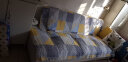 菲·诗·卡（FISKAS） 四季通用沙发垫北欧简约天然全棉套罩巾布艺套装通用组合坐垫子 染卡 70*210cm 实拍图
