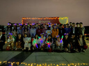 蓒鹬发光头饰夜市摆摊创意闪光成人舞会节庆头箍演唱会晚会酒吧年会 十灯兔耳朵混搭（2个价格） 实拍图