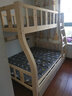 兰鼎匠【现货闪发】儿童床实木上下铺床高低床子母床成人双层床双人床 爬梯款丨床+床垫+书架+双抽 上铺宽130下铺宽150 实拍图