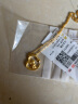 周六福（ZLF）   黄金项链女款链坠锁骨链爱心玉兔造型可爱灵动 计价 40+5cm尾链 - 4.96g 晒单实拍图