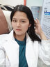 艾梵妮韩国S925银针耳环女气质耳饰品老婆生日新年情人节礼物送女朋友 冰晶花耳环 实拍图