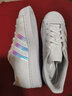 阿迪达斯（adidas）三叶草男鞋女鞋 25夏新款金标贝壳头情侣款运动时尚潮流休闲板鞋 白/厚底德训鞋/新到货 SAMBAE 38.5 内长235mm 实拍图