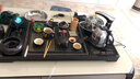 丰收日 茶具套装办公室家用整套功夫茶具汝瓷紫砂茶台茶盘茶道配件 流水兰花茶盘黑（黑唐诗） 1件 实拍图
